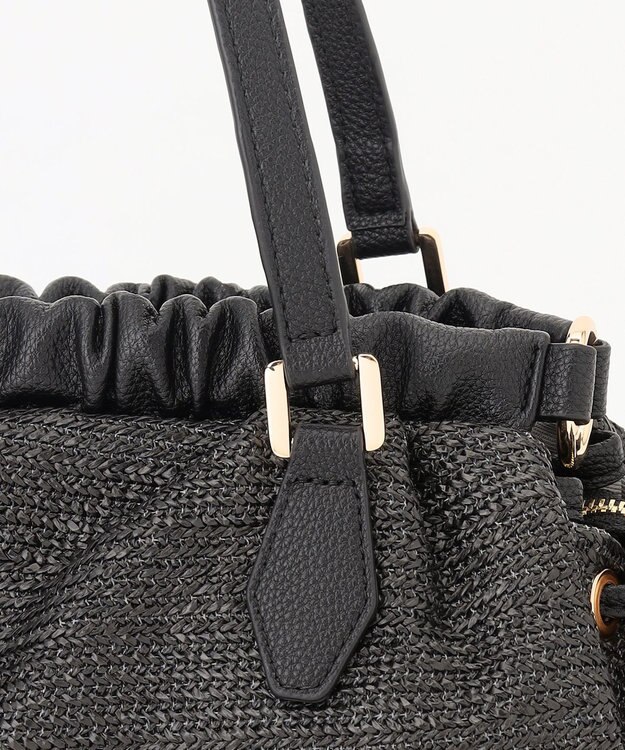 LA BAGAGERIE シャーリング2WAYサマーバッグ　mini ブラック