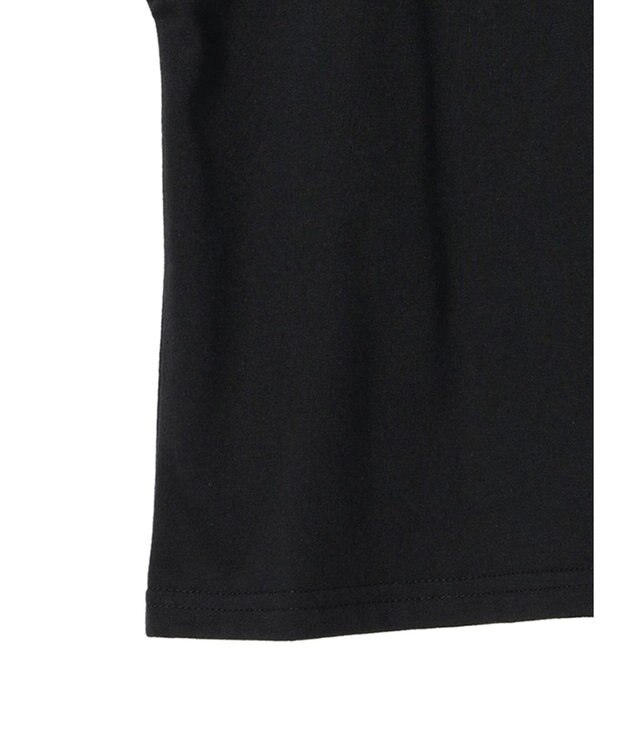 Green Parks ・ｓｗｉｎｇ　ｂｙ　ロゴ刺繍フレンチＴＥＥ Black