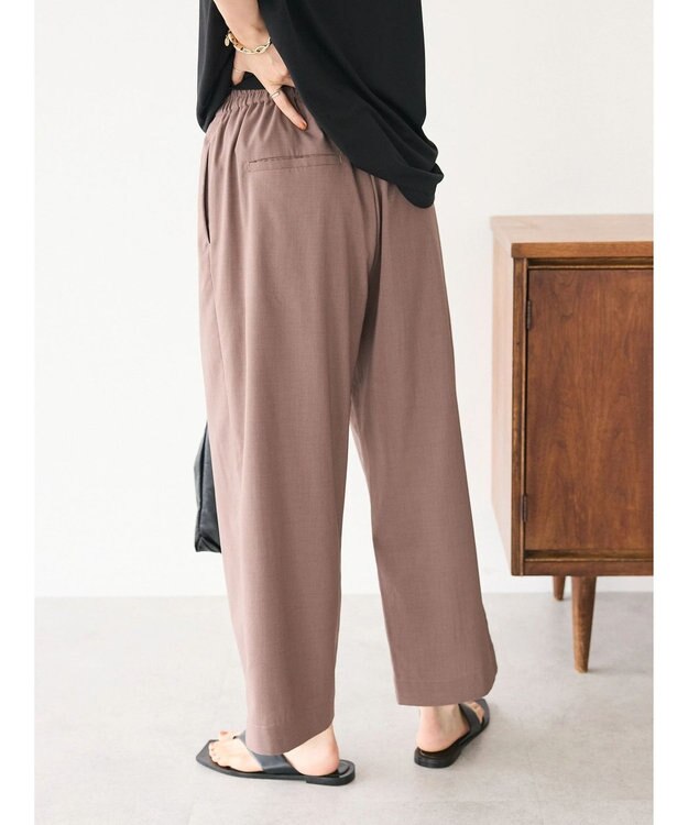 CRAFT STANDARD BOUTIQUE ポリトロイージーパンツ Mocha