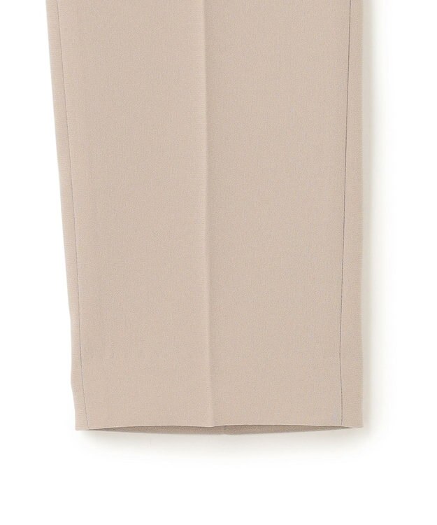 BEIGE， 【洗える】CINDY / クロップドパンツ Taupe × White