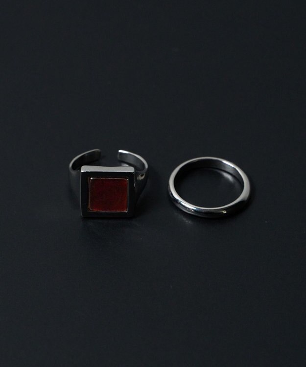 WEGO 2Pシグネットリング 柄2