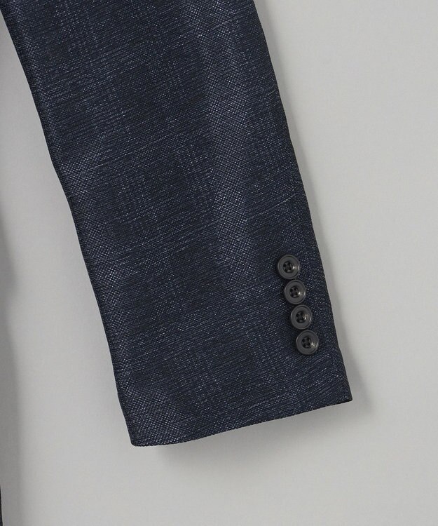 GOTAIRIKU セットアップ仕様【猛暑対応の7機能】カラミ セットアップジャケット_グレンチェック(26年モデル) ネイビー×グレンチェック柄