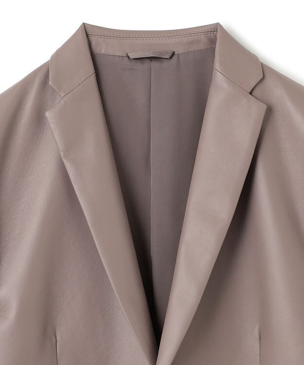 JOSEPH HOMME ライトラムナッパレザー　ジャケット ベージュ系