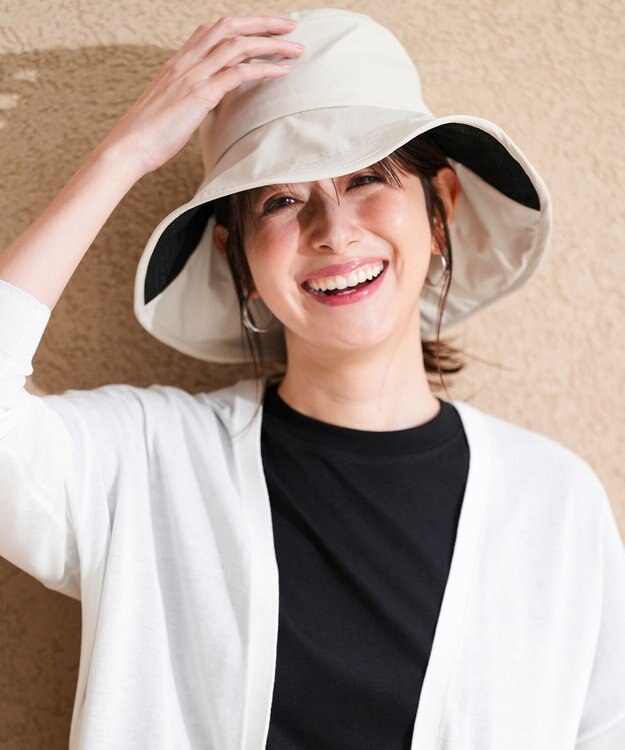 ANY SIS サンカット ハット ライトベージュ