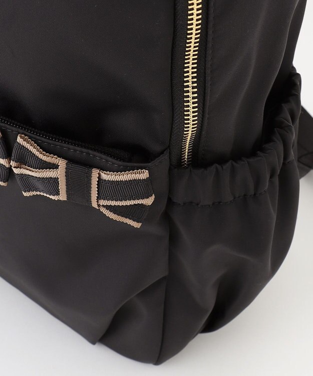 TOCCA 【A4サイズ対応・撥水】OCTUPLE BACKPACK バックパック ブラック×ベージュ系5