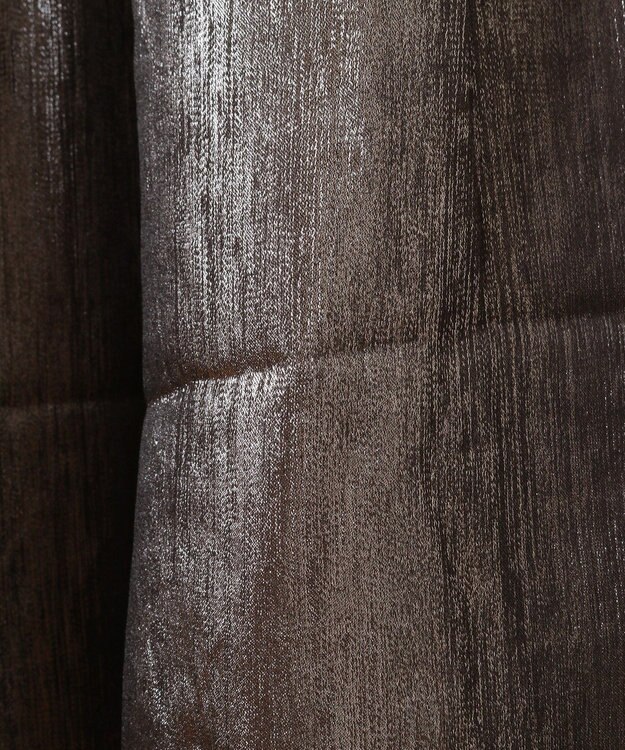 YECCA VECCA ラメティアードギャザースカート Dark Silver