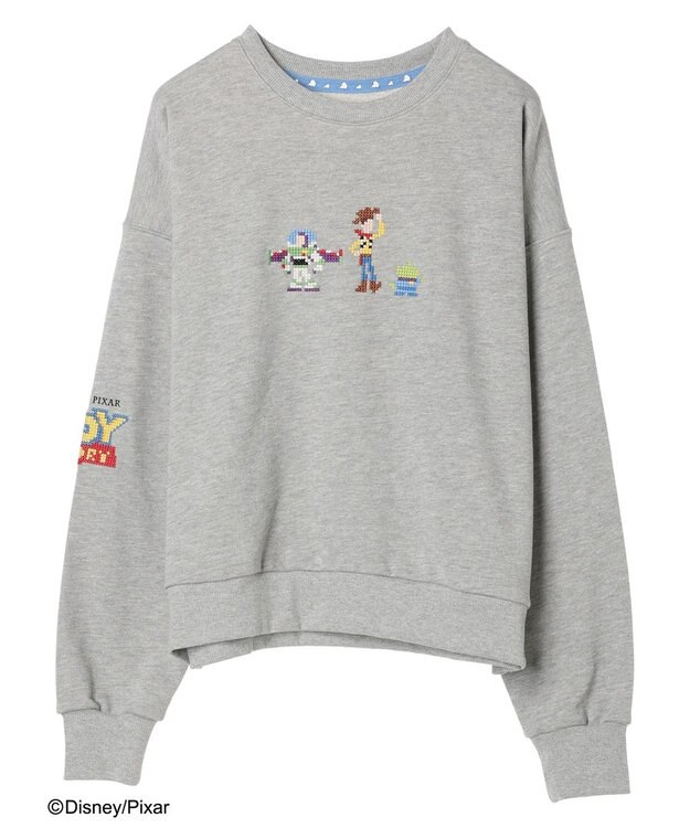 Green Parks ＴＯＹ　ＳＴＯＲＹ／クロスステッチスウェット A