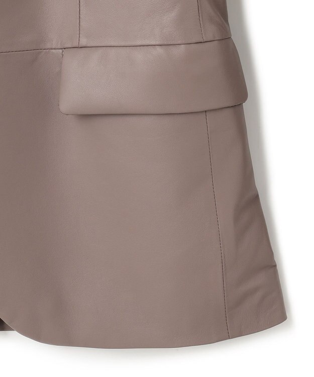 JOSEPH HOMME ライトラムナッパレザー　ジャケット ベージュ系