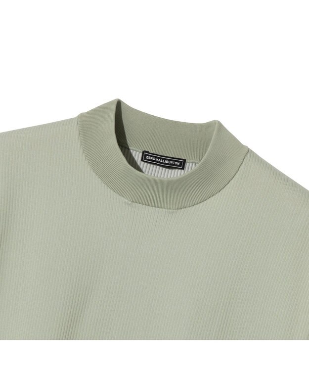 ZERO HALLIBURTON ノースリーブモックネックニット ZHG-W6S8b 85222 ライトグリーン