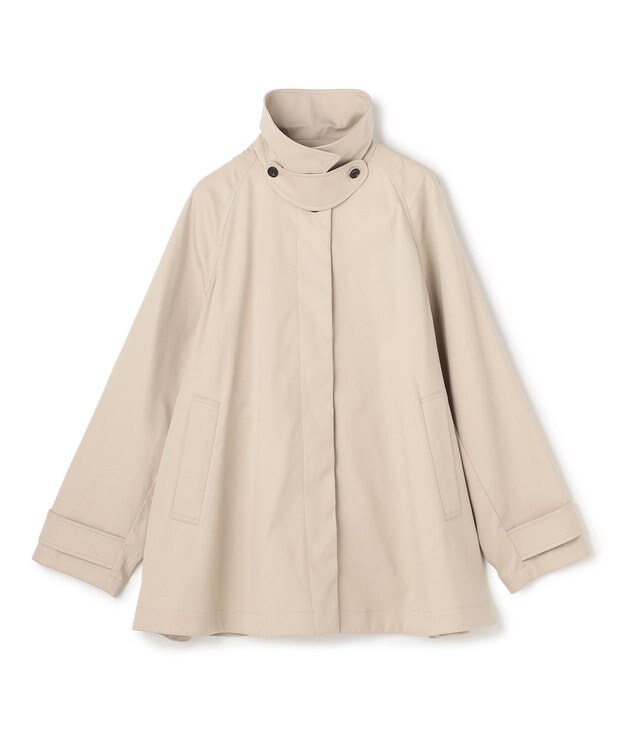 UNFILO Aライン スプリングコート ベージュ