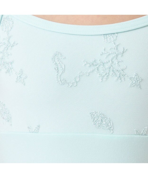 Chacott スカート付レオタード ベビーブルー