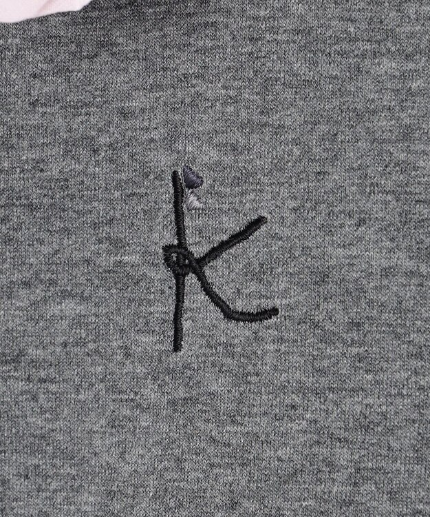 組曲 KIDS 【150-160㎝】ダンボールニット トレーナー グレー系