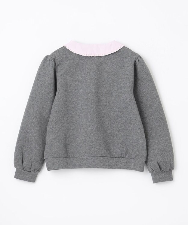 組曲 KIDS 【150-160㎝】ダンボールニット トレーナー グレー系