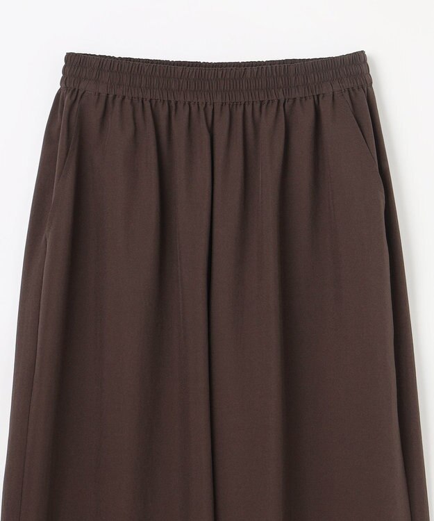 ANY 楽映えストレートパンツ ブラウン