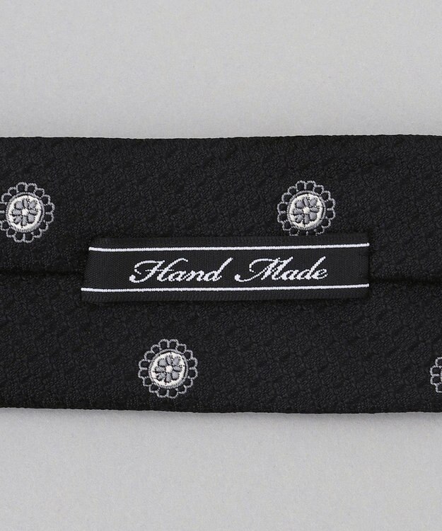 GOTAIRIKU 【日本製】西陣ネクタイ_小紋柄 ブラック系4