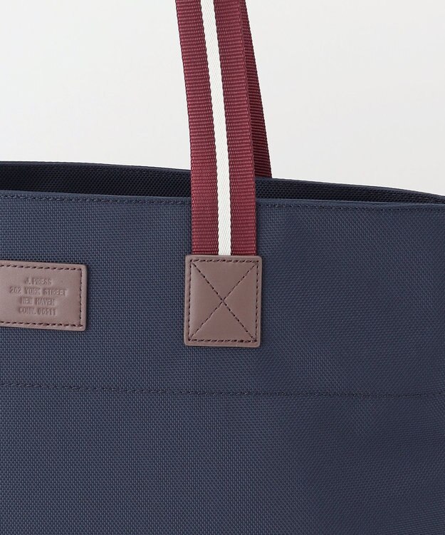 J.PRESS MEN ポリエステルトートバッグ ネイビー系