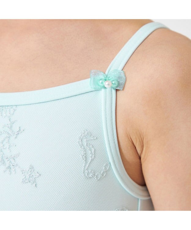 Chacott スカート付レオタード ベビーブルー