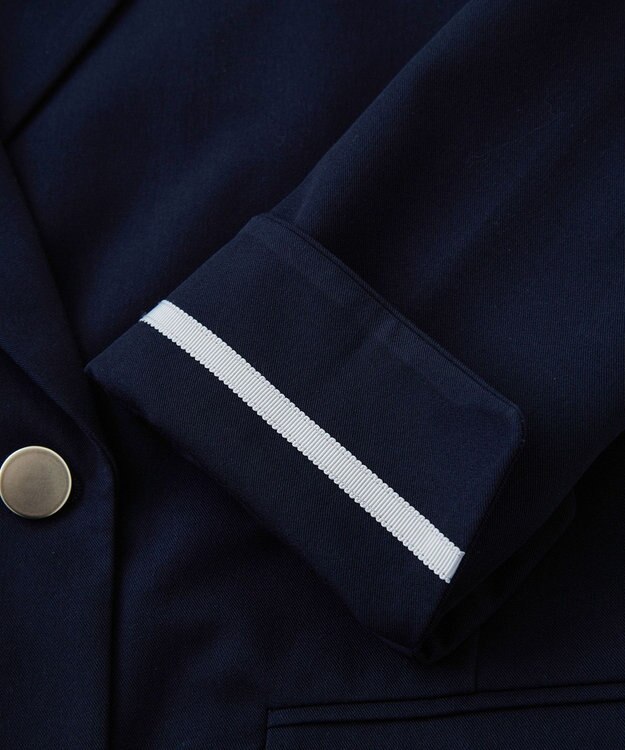 earth music&ecology ダブルテーラードジャケット ネイビー