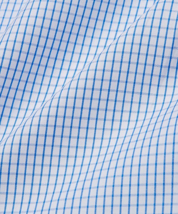 MIKI HOUSE HOT BISCUITS 【110-130cm】ブロード素材の長袖シャツ ブルー