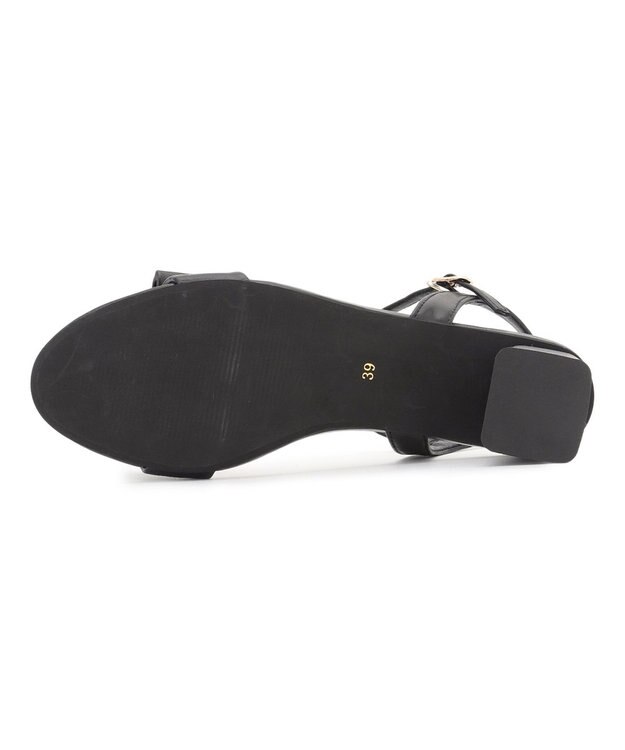 TOCCA NOBLE RIBBON SANDALS サンダル ブラック系