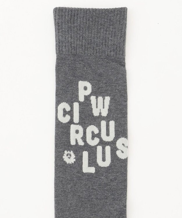 PW CIRCULUS 【虫よけ加工】【WOMEN】ハイソックス  ゴルフ グレー系