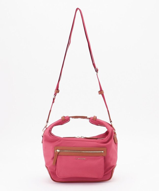 LA BAGAGERIE ループ2WAYショルダーバッグ　SSサイズ ピンク
