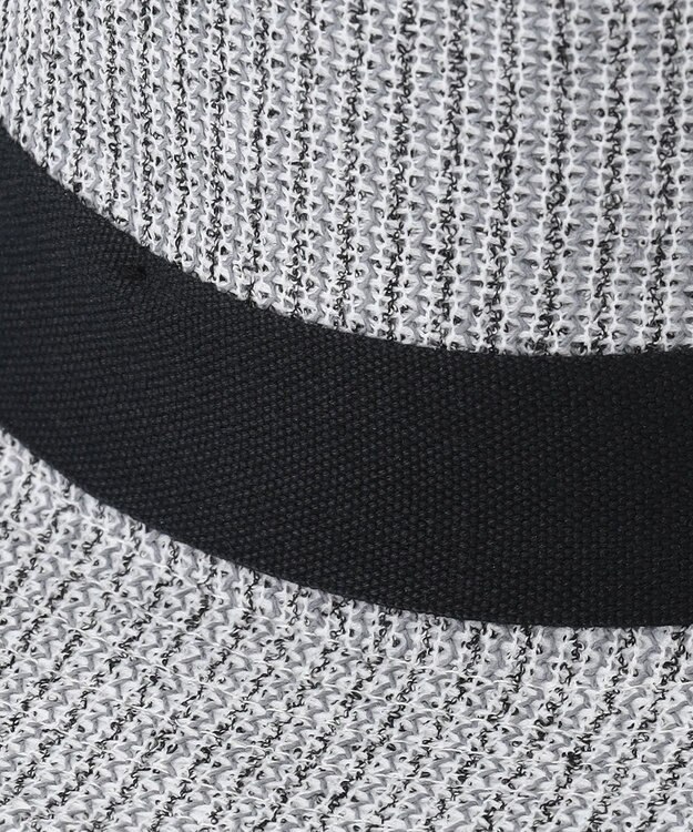 JOSEPH ABBOUD 【JAPANファブリック//軽量】和紙リングラッセルハット ライトグレー系