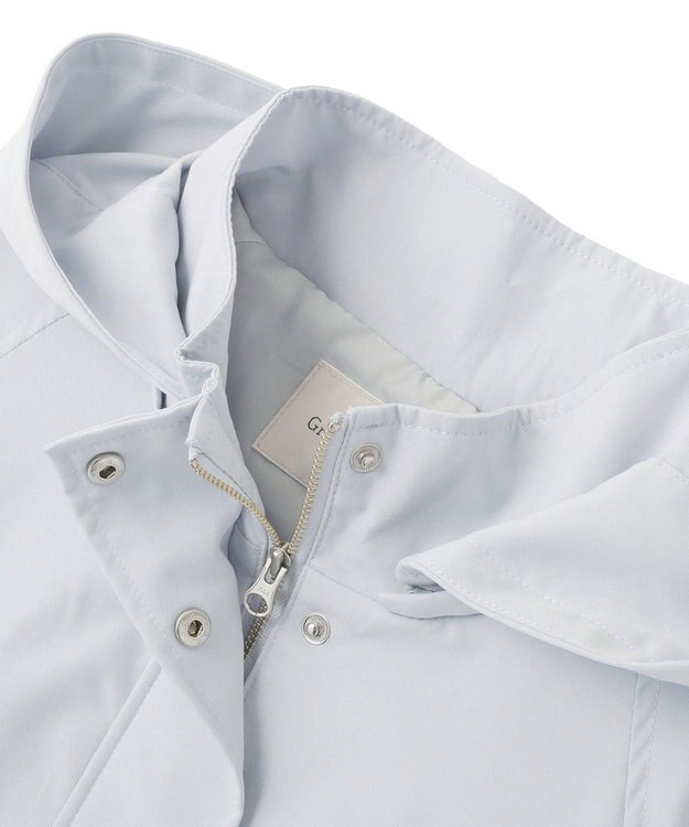 Green Parks 撥水加工Ａラインマウンテンパーカー Sax