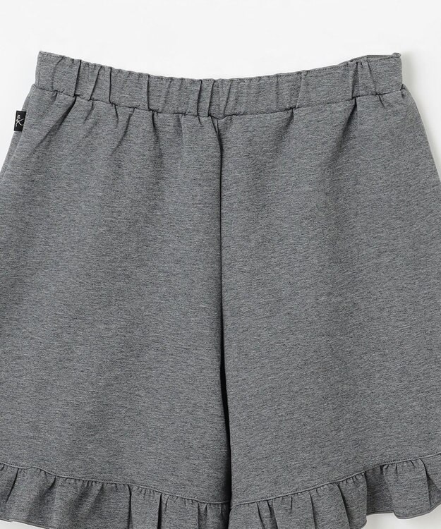 組曲 KIDS 【150-160㎝】カットショート パンツ チャコール系
