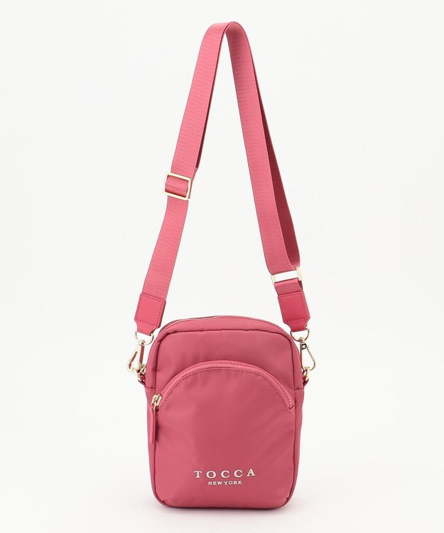 TOCCA 【WEB＆一部店舗限定】【撥水・環境に優しい素材】COLLINA NYLON POCHETTE ポシェット ローズ系
