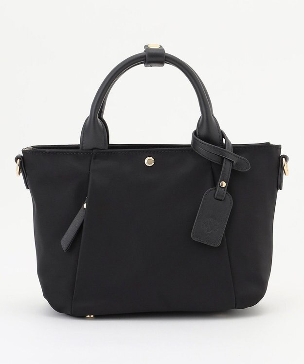 J.PRESS LADIES 【新色登場！・WEB限定カラーあり・2way】ナイロン ポシェット バッグ ブラック系