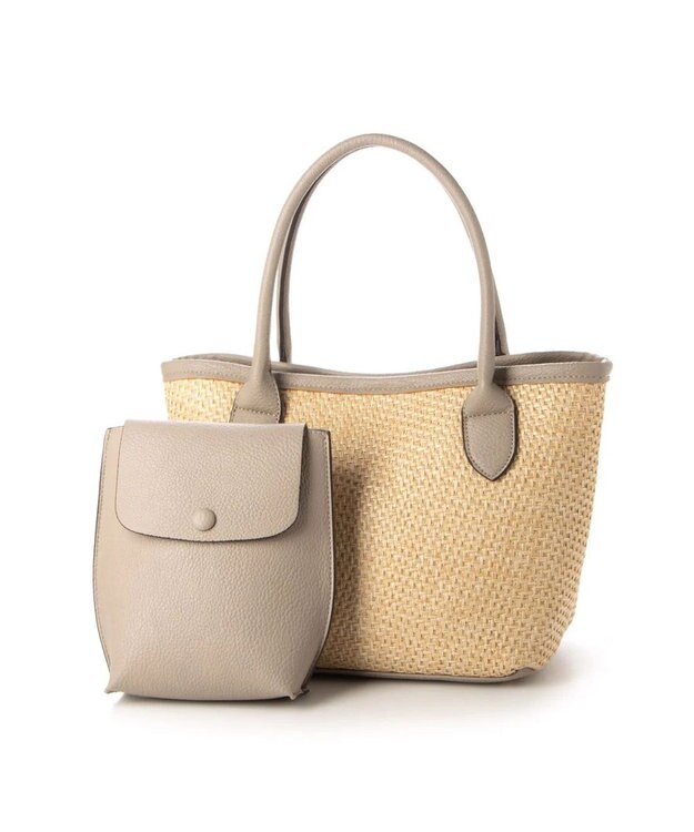 UNBILLION cachecache スマホショルダー付ポリプロピレンwayトート オーク