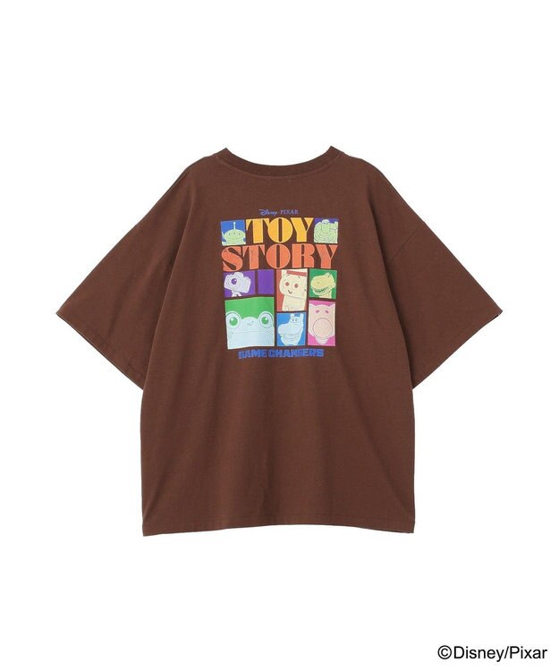 Green Parks トイストーリー／バックプリントＴシャツ Brown