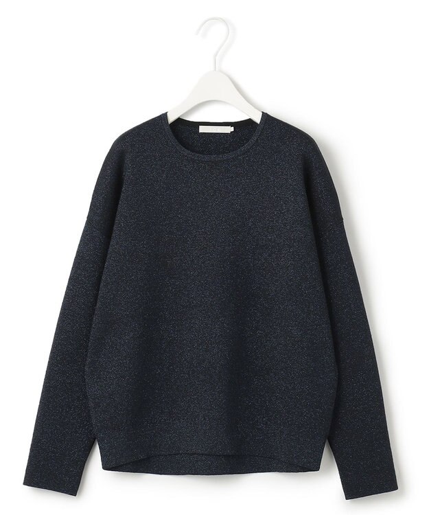 ICB 【洗える】 シャイニースムース プルオーバー ネイビー系