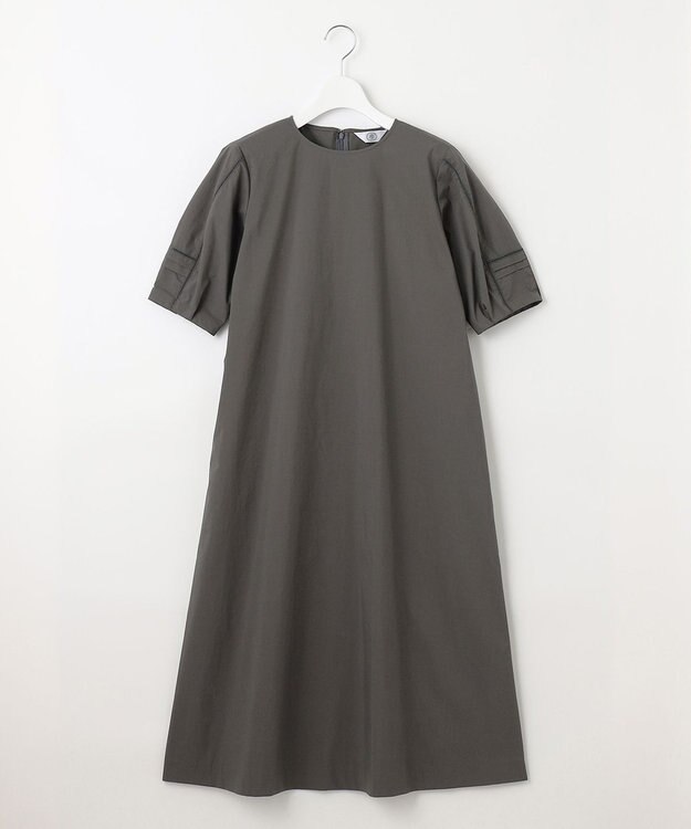 J.PRESS LADIES L 【洗える】ウェザーバイオエアフロー ワンピース グレー系