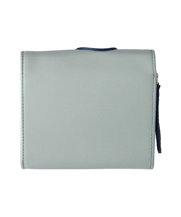 tsumori chisato CARRY 花ししゅう 2つ折り財布 グリーン