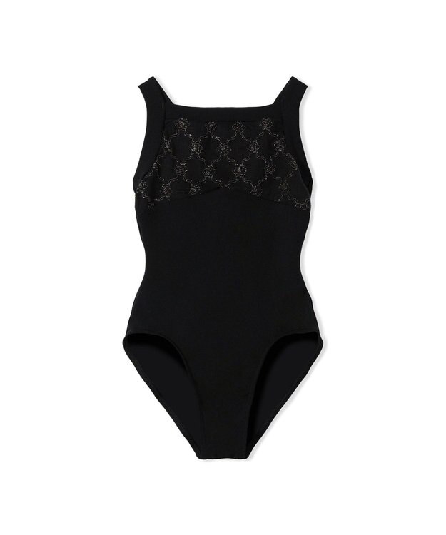 Chacott キャミソールレオタード ブラック