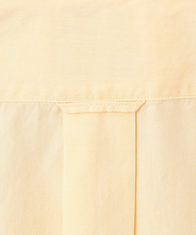 J.PRESS MEN 【WEB限定】ピンオックスバンドカラーバックブル シャツ イエロー系