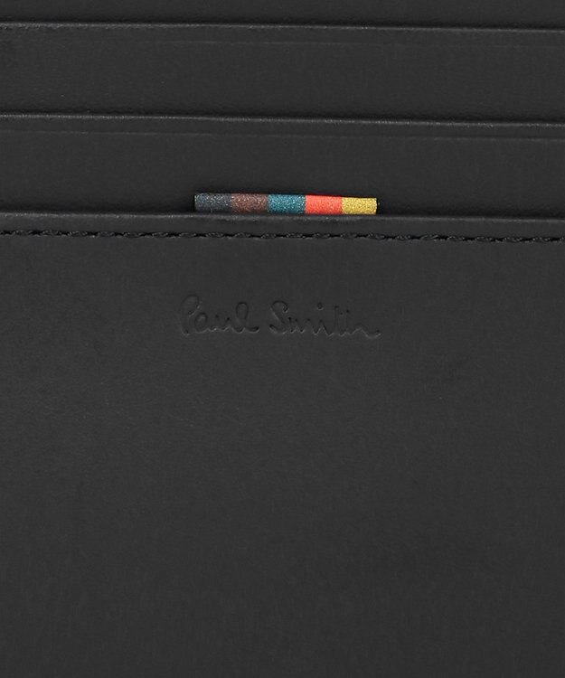 Paul Smith ハイライトステッチ 2つ折り財布 ブラック