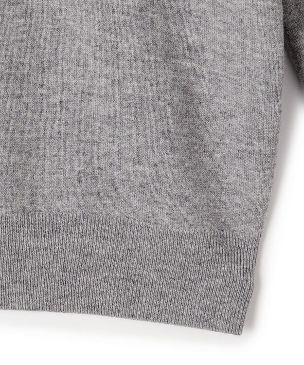 ICB 【洗える】 ジュエルニットプルオーバー ライトグレー系