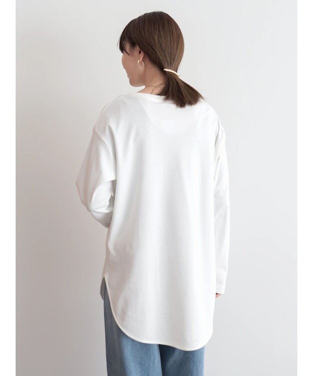 AMERICAN HOLIC Ｄａｉｌｙ！　ラウンドカットチュニック White