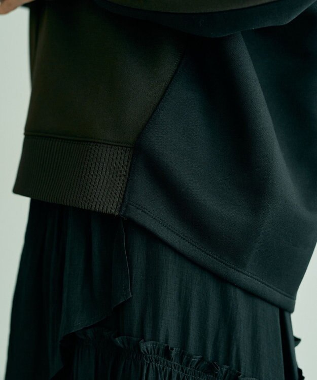 YECCA VECCA 切替プルオーバー Dark Khaki