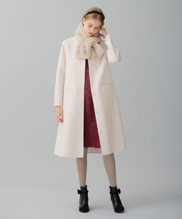 TOCCA 【洗える！】VERONICA ドレス ワイン系