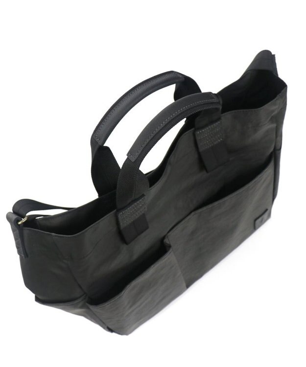 Regalo Felice 【水や汚れを気にせず使える / 大容量】ショルダー付きトート / REGALO BK(ブラック）