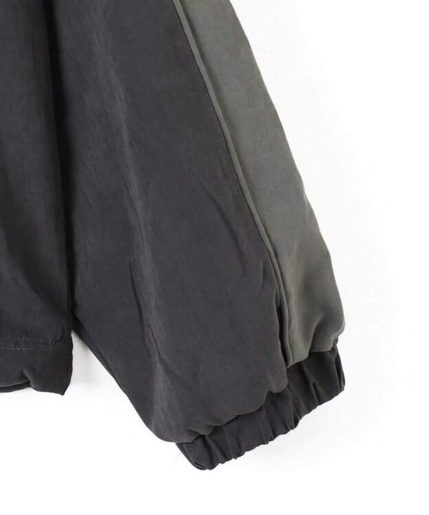 WEGO ミリタリーVネックラインプルオーバー ダークグレー