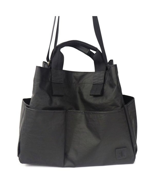 Regalo Felice 【水や汚れを気にせず使える / 大容量】ショルダー付きトート / REGALO BK(ブラック）