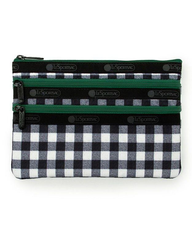 LeSportsac 3ZIP COSMETIC/クラシカルギンガムACC