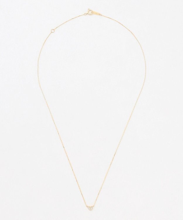TOCCA 【WEB限定】FULL OF LOVE NECKLACE K10 ダイヤモンド ネックレス イエローゴールド系