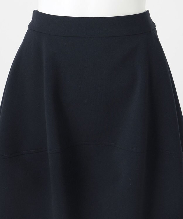 23区 【R(アール)】ダブルクロス バルーンシルエットスカート ネイビー系