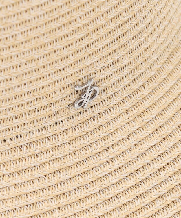 J.PRESS LADIES 【WEB限定・洗える・UV・畳める】BRAID ハット ベージュ系